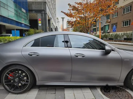 서울 cla45amg 부분랩핑시공 검정포인트랩핑! / 서울 강서구 공항동