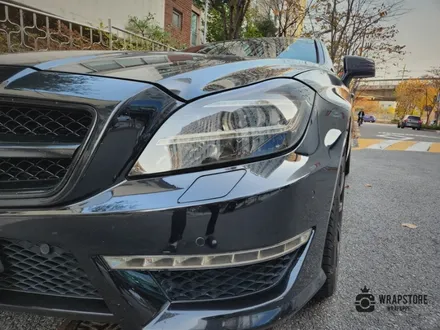일산 cls63amg 스모그  ppf 크롬죽이기 시공으로 올블랙 완성! / 서울 강서구 공항동