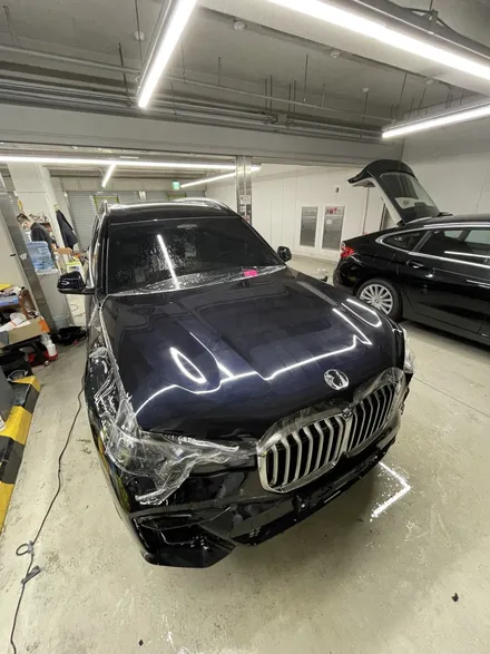 BMW X7 본넷 PPF 일산파주 크롬죽이기 시공후기 / 서울 강서구 공항동