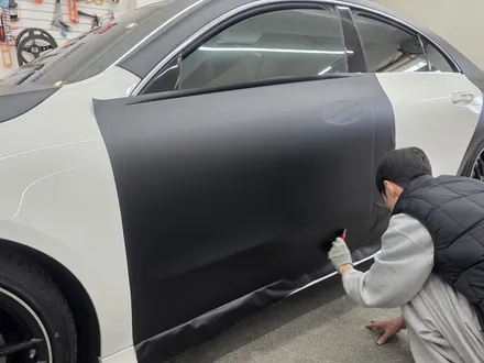 강서구 PPF 크롬죽이기 울트론 컬러 PPF 무광건식 시공으로 디테일 잡은 CLA 45 AMG 램프 스모그 PPF 까지 / 서울 강서구 공항동