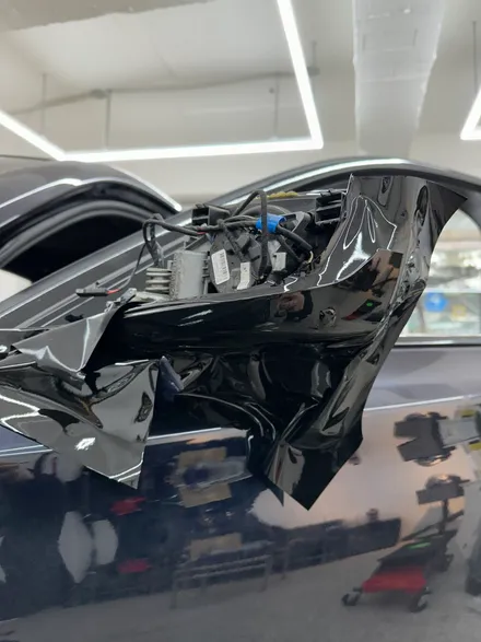 크롬죽이기 랩핑 / BMW / 7시리즈 / 서울 강서구