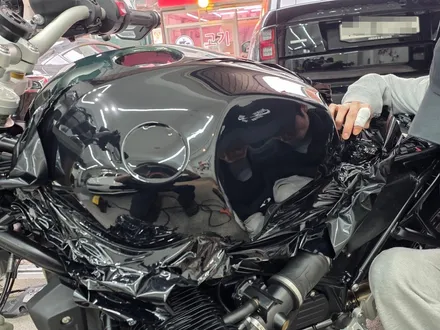 바이크 랩핑 BMW R9T R12 nineT R12나인티 알나인티 오토바이 랩핑 고광택 블랙 / 서울 강서구 공항동