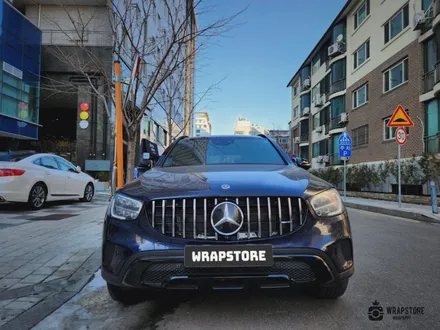 벤츠 glc300 e 부분랩핑 서울 크롬죽이기 시공잘하는곳은 ?! / 서울 강서구 공항동