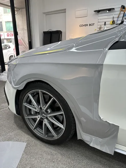 광진구 랩핑 A45AMG 스모그 PPF까지, 출력 상승된 것 같은 느낌 / 서울 강서구