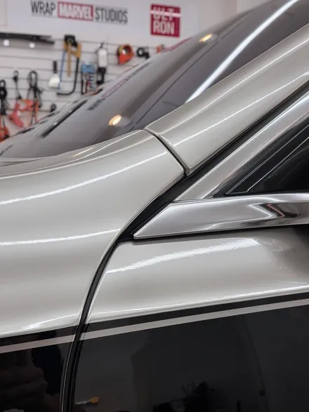 부천 시흥 랩핑 BMW 740d는 듀오톤이 기본. 고광택 필름 투톤 퀄리티 체크하세요 / 서울 강서구 공항동