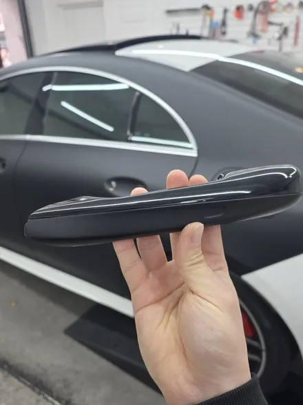 강서구 PPF 크롬죽이기 울트론 컬러 PPF 무광건식 시공으로 디테일 잡은 CLA 45 AMG 램프 스모그 PPF 까지 / 서울 강서구 공항동
