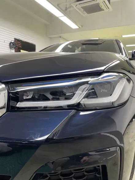 BMW 5시리즈 530E 생활보호PPF 창문테두리 랩핑 차긁힘 방지 / 서울 강서구 공항동
