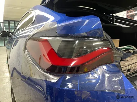 bmw i4 랩핑 시공으로 스포티하게 바뀐 외모 / 서울 강서구