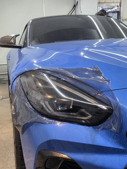 용산 마포 영등포 스모그 PPF BMW Z4 꾸안꾸의 정석, 빈틈없는 헤드라이트와 테일램프 / 서울 강서구 공항동