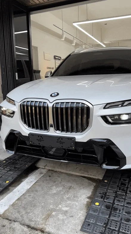 크롬죽이기 랩핑 / BMW / 7시리즈 / 서울 강서구
