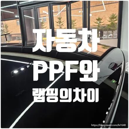 자동차 PPF와 랩핑의 차이 / 파주시 와동동