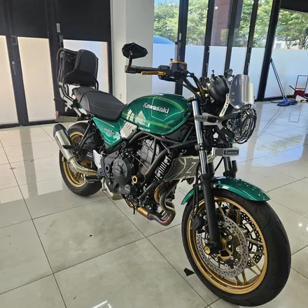 가와사키 z650 사틴블랙 전체랩핑 으로 포스잇게 변신! / 파주시 와동동