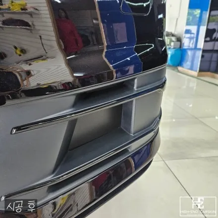 아우디 Q7 크롬 관리는 랩핑으로 간편하게 / 파주시 와동동