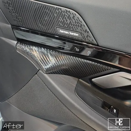 BMW G60 블랙그릴+실내랩핑 시공 후기 / 파주시 와동동