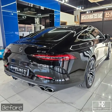벤츠 GT43 크롬죽이기로 블랙팩 완성 / 파주시 와동동