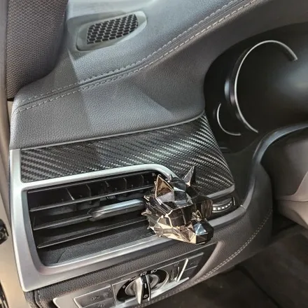 BMW 740LD 실내 무광카본 랩핑 시공 후기 / 파주시 와동동