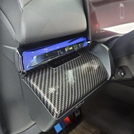 BMW G60 실내 비침현상 해결 - 카본유광 실내랩핑 / 파주시 와동동