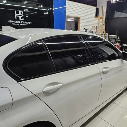 BMW F10 5시리즈 크롬죽이기 실내랩핑 / 파주시 와동동