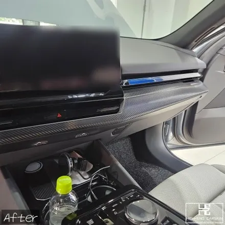 BMW G60 블랙그릴+실내랩핑 시공 후기 / 파주시 와동동