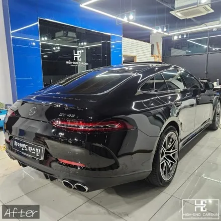 벤츠 GT43 크롬죽이기로 블랙팩 완성 / 파주시 와동동