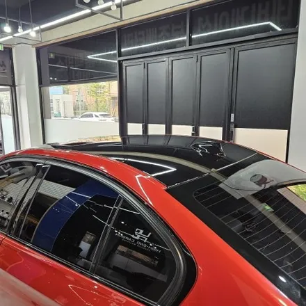 BMW 3시리즈 330i 블랙유광 루프스킨 시공 리뷰입니다 / 파주시 와동동