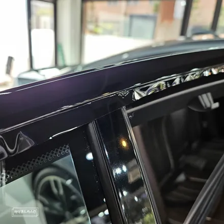일산 BMW G30 크롬죽이기 고광택필름으로 순정처럼 하이엔드카스킨에서 / 파주시 와동동