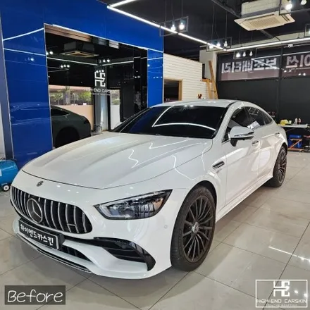 파주 시공전문점에서 벤츠 GT43 블랙PPF로 드레스업 / 파주시 와동동