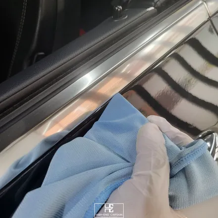 벤츠 E클래스 크롬죽이기 잘하는곳 파주랩핑 하이엔드카스킨 / 파주시 와동동