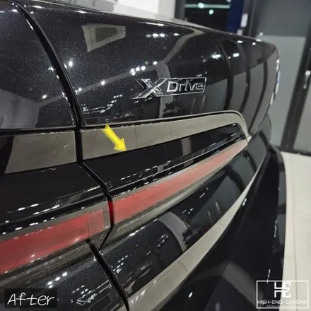 BMW 7시리즈(740i) 고광택 크롬죽이기 시공 후기 / 파주시 와동동