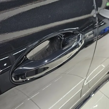 벤츠 cla45 amg 창문크롬 손잡이랩핑 - 일산 파주 랩핑 전문 하이엔드카스킨 / 파주시 와동동