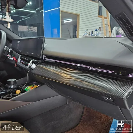 BMW G60 고광택 블랙그릴 + 실내랩핑 단골시공 꿀조합 / 파주시 와동동