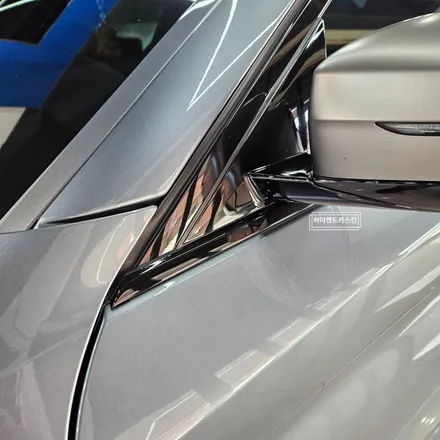 일산 BMW G30 크롬죽이기 고광택필름으로 순정처럼 하이엔드카스킨에서 / 파주시 와동동