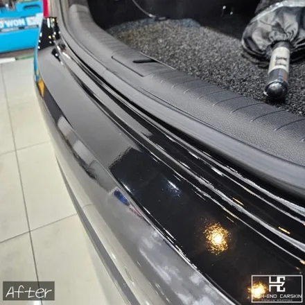 G70 유광블랙 전체랩핑 재시공 / 파주시 와동동