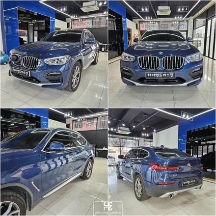 bmw x4 크롬죽이기 파란색 차도 잘 어울리게 / 파주시 와동동