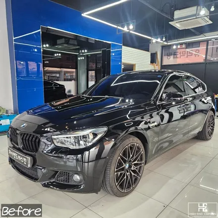 일산에서 bmw 5gt 윈도우몰딩 랩핑 고광택으로 잘하는 곳 / 파주시 와동동