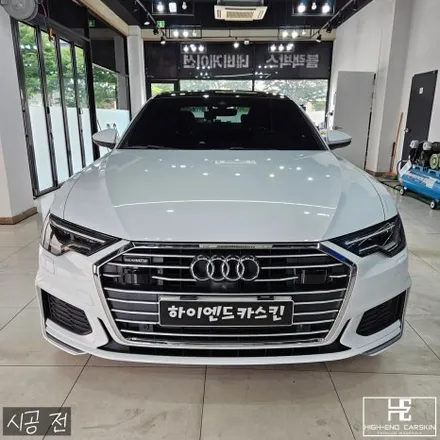 일산 전문점에서 아우디A6 크롬딜리트 시공 / 파주시 와동동