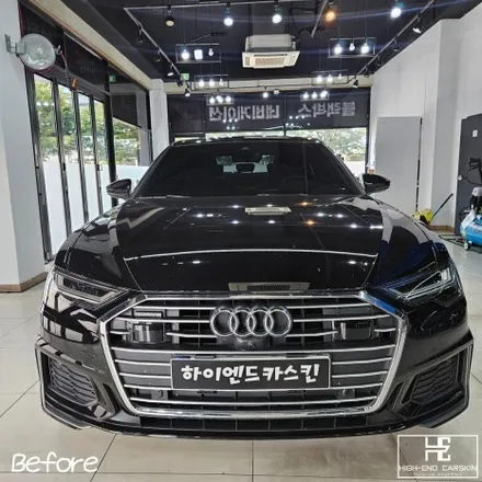 아우디 A6 크롬죽이기로 블랙팩 완성 / 파주시 와동동