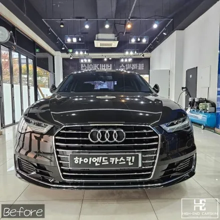 아우디 A6 크롬죽이기로 드레스업과 백화현상방지까지 / 파주시 와동동