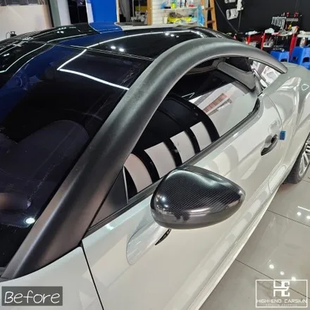 푸조 RCZ 부분랩핑 재시공 / 파주시 와동동