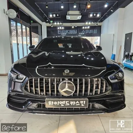 벤츠 GT43 크롬죽이기로 블랙팩 완성 / 파주시 와동동