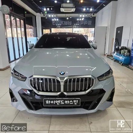 BMW G60 고광택 블랙그릴 + 실내랩핑 단골시공 꿀조합 / 파주시 와동동