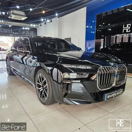 BMW i7 고광택 크롬죽이기로 드레스업 / 파주시 와동동