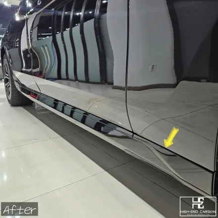BMW 7시리즈(740i) 고광택 크롬죽이기 시공 후기 / 파주시 와동동
