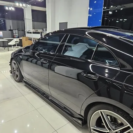 벤츠 cla45 amg 창문크롬 손잡이랩핑 - 일산 파주 랩핑 전문 하이엔드카스킨 / 파주시 와동동
