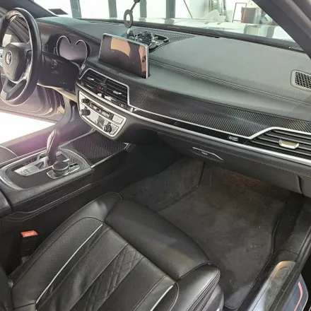BMW 740LD 실내 무광카본 랩핑 시공 후기 / 파주시 와동동