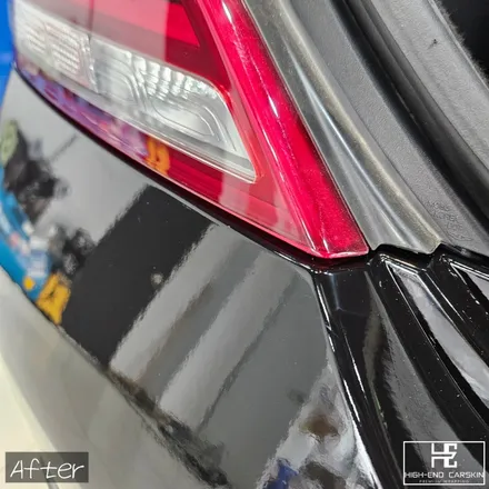 G70 유광블랙 전체랩핑 재시공 / 파주시 와동동