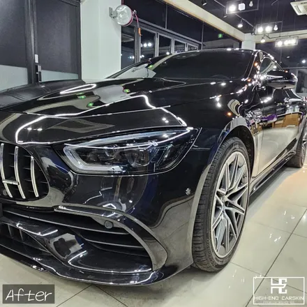 벤츠 GT43 크롬죽이기로 블랙팩 완성 / 파주시 와동동