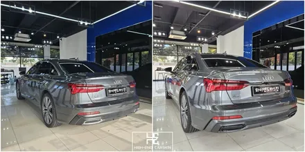 일산에서 아우디 A6 크롬몰딩 랩핑 / 파주시 와동동