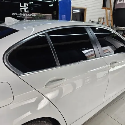 BMW F10 5시리즈 크롬죽이기 실내랩핑 / 파주시 와동동