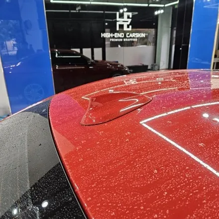 BMW 3시리즈 330i 블랙유광 루프스킨 시공 리뷰입니다 / 파주시 와동동